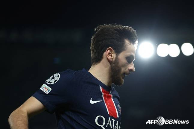 PSG 공격수 흐비차 크바라츠헬리아. /AFPBBNews=뉴스1