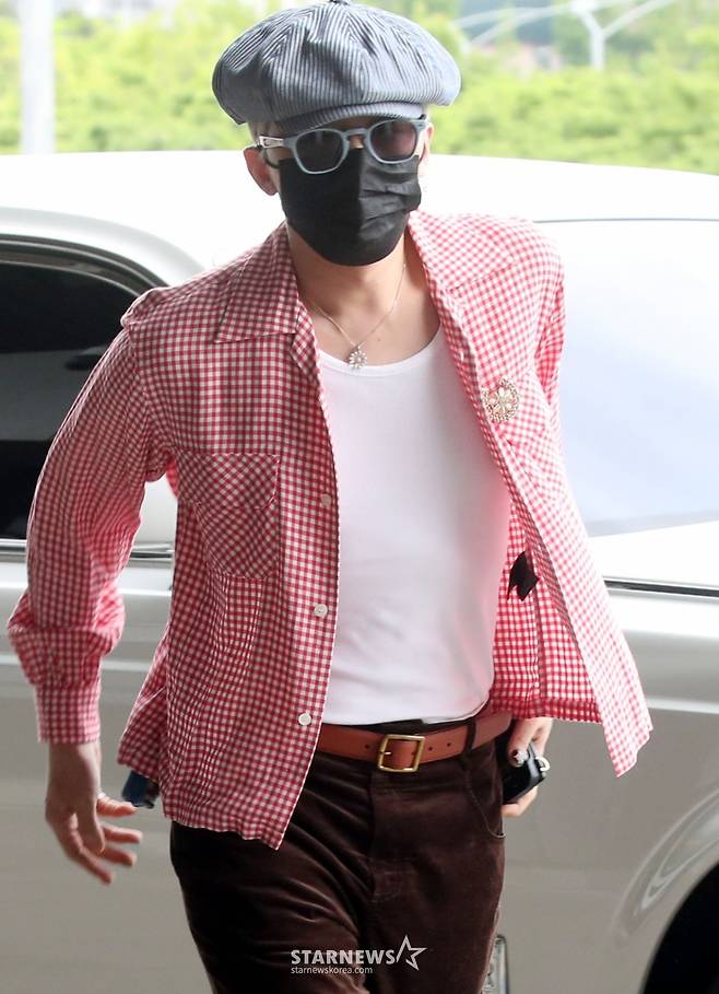 지드래곤 '마스크 써도 멋짐이 폴폴'[★포토]