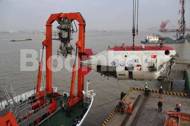 중국 해저 케이블 절단 선박