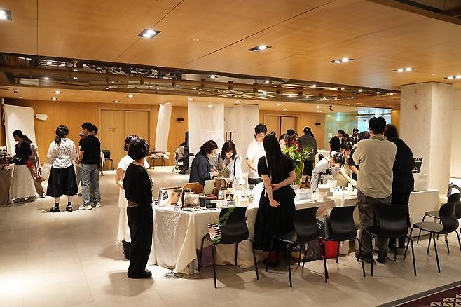 ACC 리셉션홀에서 열린 ‘2025 공예주간’ 행사 모습