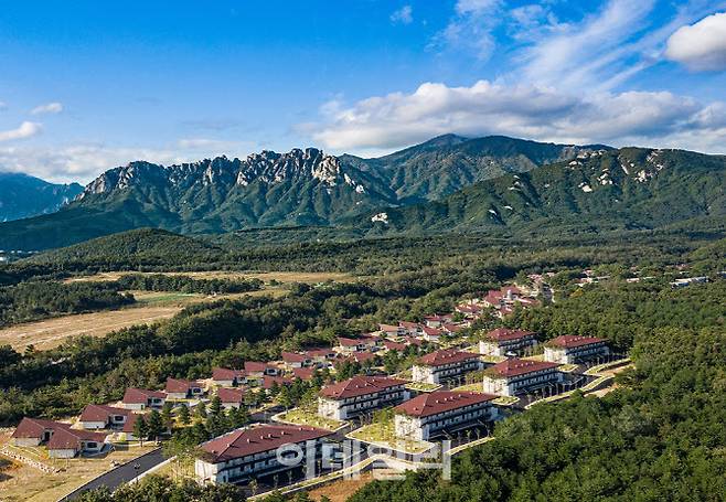 이랜드파크 켄싱턴리조트 설악밸리 전경