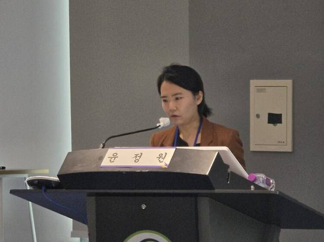 윤정원 국립중앙의료원 산부인과 전문의. [사진=김다정 기자]