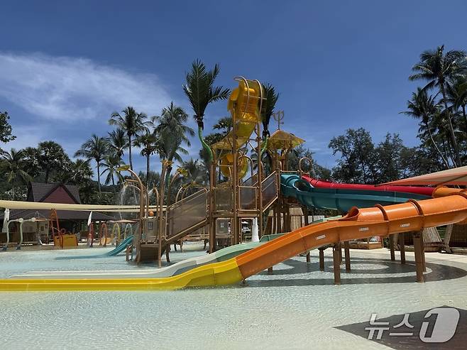 클럽메드푸껫에 새로 문을 연 '스플래시파크' 전경. ⓒ 뉴스1 김형준 기자