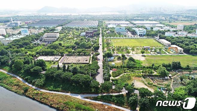광주환경공단 항공사진 전경.(광주환경공단 제공)/뉴스1 ⓒ News1 박준배 기자