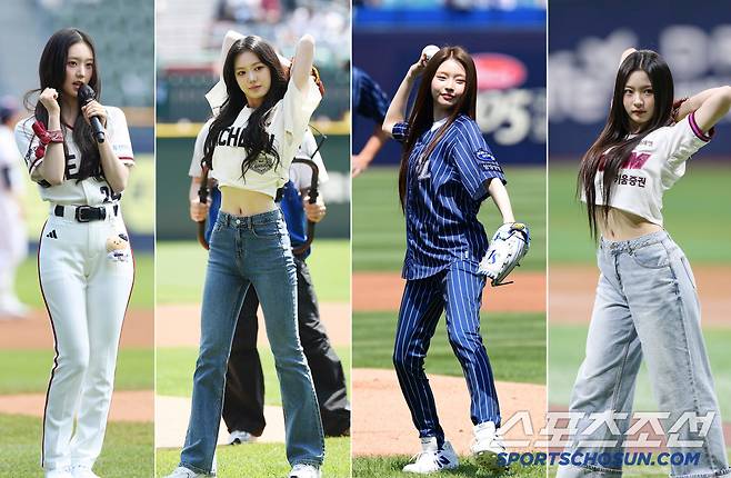 걸그룹 키키(KiiiKiii) 멤버들이 25일 KBO리그 정규리그가 펼쳐지는 4개 구장에 동시 시구를 펼쳤다. 

걸그룹 키키(KiiiKiii) 멤버 이솔 두산 베어스 유니폼을 입고 잠실구장, 수이는 SSG 랜더스, 하음은 삼성 라이온즈, 키야는 키움 히어로즈 유니폼을 입고 시구를 했다.

한 걸그룹 멤버들이 한날한시 동시에 시구를 펼친 적은 처음이다. 인천=정재근 기자, 대구=송정헌 기자, 사진제공=두산, 키움