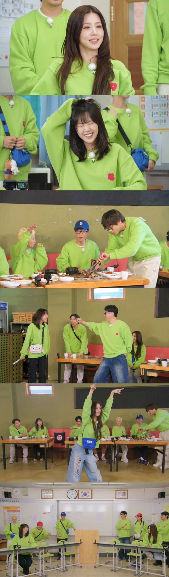 오늘 방송되는 ‘런닝맨’에서는 ‘눈치 백단 런닝패밀리’라는 이름의 신개념 눈치 게임이 펼쳐질 예정이다. 이번 레이스는 가정의 달을 맞아 가족들과 함께하기 좋은 장소들에서 진행되며, 각 장소마다 숨겨진 ‘히든 행동’을 가장 먼저 눈치채야 혜택을 받을 수 있는 방식으로 구성돼 멤버들의 눈치와 촉, 몸동작이 총동원될 것으로 보인다. 특히 어버이날 콘셉트의 소고깃집 미션에서는 고급 소고기를 놓고 치열한 눈치 싸움이 벌어질 예정이며, 여자아이들 미연과 런닝맨 멤버 지예은이 고기를 놓고 벌이는 댄스 배틀이 또 하나의 하이라이트가 될 전망이다. 힌트를 둘러싼 엉뚱한 해석과 예측 불허의 행동들 속에서 멤버들의 고군분투가 과연 어떤 결과를 낳을지 기대가 모아지고 있다.