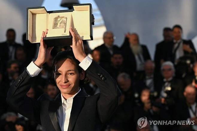 여우주연상 나디아 멜리티ⓒAFP 연합뉴스