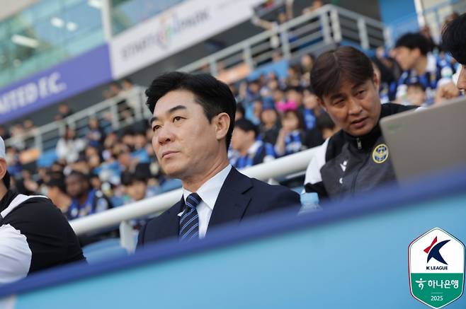 윤정환 인천 유나이티드 감독. 사진=프로축구연맹