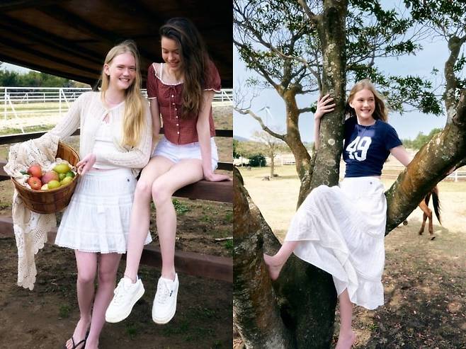 후아유 캘리걸 컬렉션. 사진=이랜드월드 제공