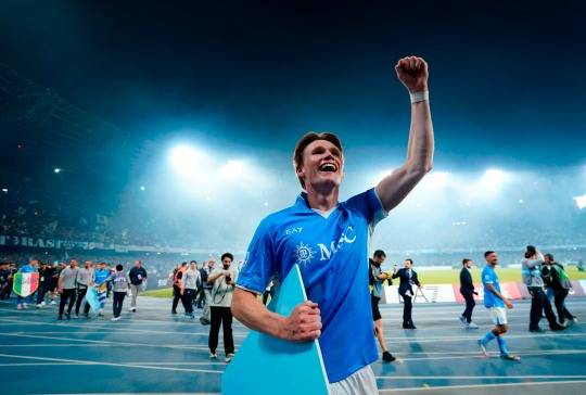 세리에A 시즌 MVP에 선정된 스콧 맥토미니. 사진[로이터=연합뉴스]