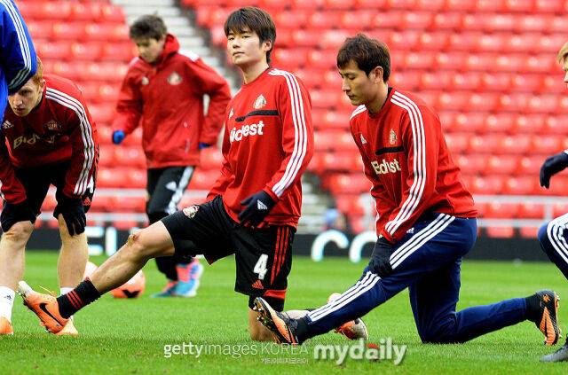 과거 선덜랜드에서 활약한 기성용과 지동원/게티이미지코리아