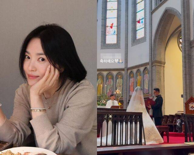 배우 송혜교, 송혜교가 게재한 사진/송혜교 소셜미디어