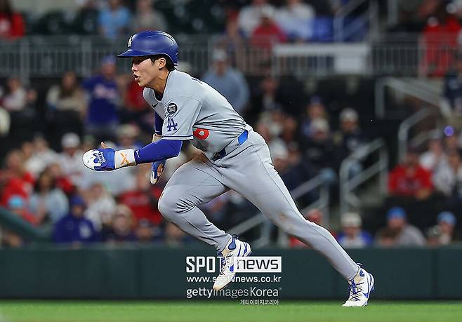 ▲ 김혜성은 안타를 치기는 했으나 벤치의 번트 사인을 실행하지 못한 아쉬움은 남았다