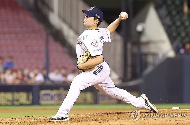 두산 김택연 [연합뉴스 자료사진]