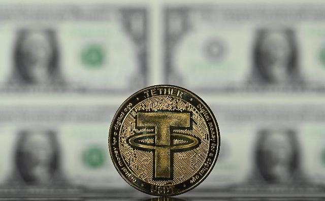 테터가 발행한 스테이블코인 'USDT' ⓒ연합뉴스