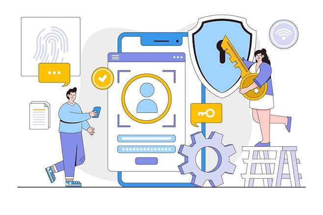 현대사회에서 개인정보 유출 사고가 사회적인 문제로 떠오르고 있다. 최근 SK텔레콤 유심(USIM) 정보 해킹 사고 여파로 보안에 관심이 높아진 가운데 전문가들은 디지털 보안 강화 차원에서 비밀번호 변경 등을 당부하고 있다. 게티이미지코리아