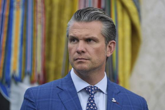 피트 헤그세스 미 국방장관. AP=연합뉴스