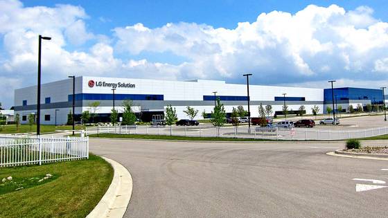 미국 미시간주에 위치한 LG에너지솔루션 공장. 사진 LG에너지솔루션