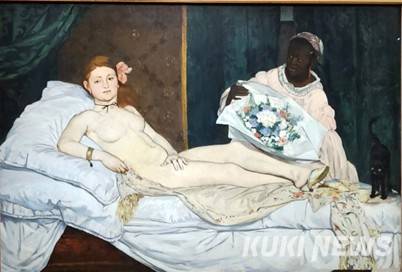 에두아르 마네, 올랭피아, 1865, 오르세 미술관