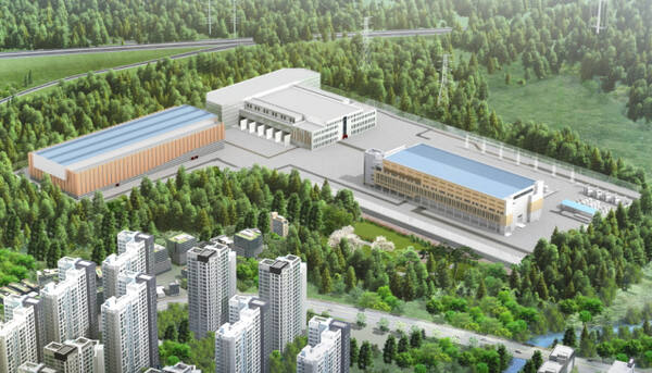 동서울변전소 옥내화 및 증설 후 예상 조감도 <자료=한국전력>