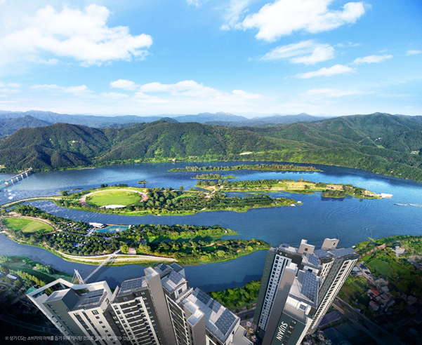 [자라섬 수자인 리버페스타 전망 컷]