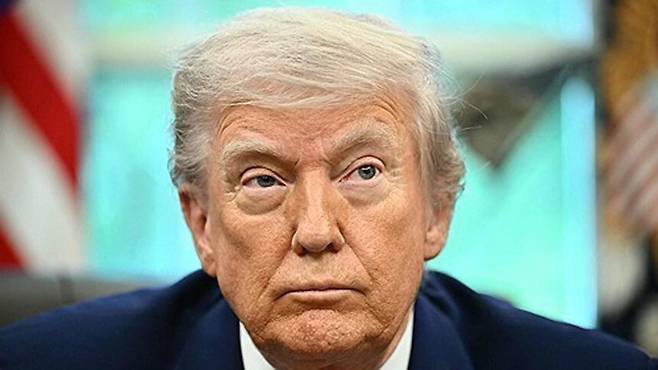 도널드 트럼프 미국 대통령. AFP=연합뉴스