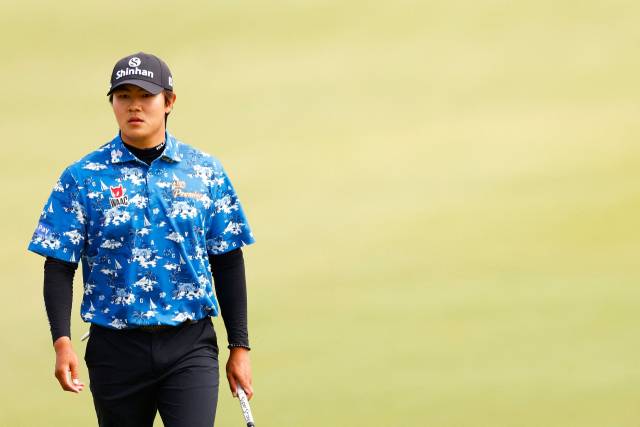 26일 녹스빌 오픈 4라운드에 출전한 김성현. AFP연합뉴스