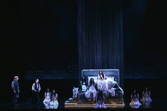 25일 예술의전당에서 초연된 한국 오페라 ‘물의 정령’ 한 장면 . 예술의전당