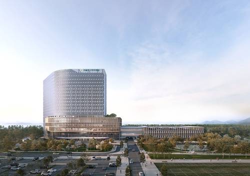 서울아산청라병원 조감도 [인천경제자유구역청 제공. 재판매 및 DB 금지]