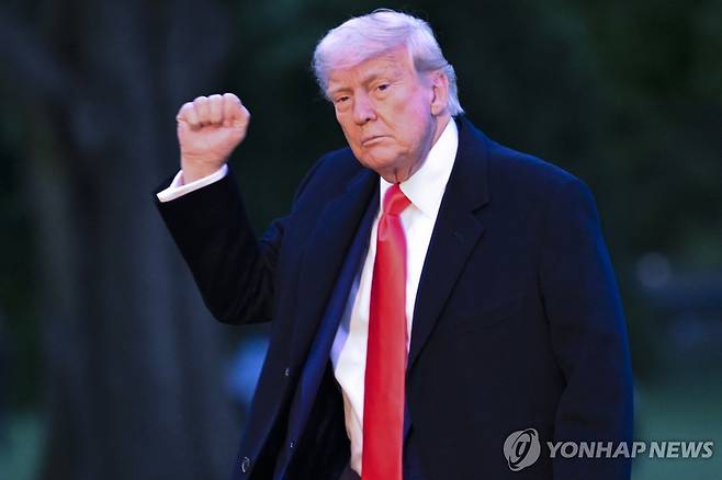 도널드 트럼프 미국 대통령  [AP=연합뉴스 자료사진]