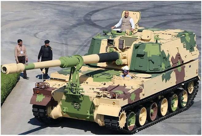 인도에서 현지 생산한 K9 바지라