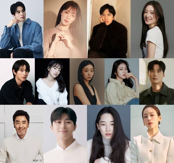 JTBC 드라마 라인업 출연 배우들.