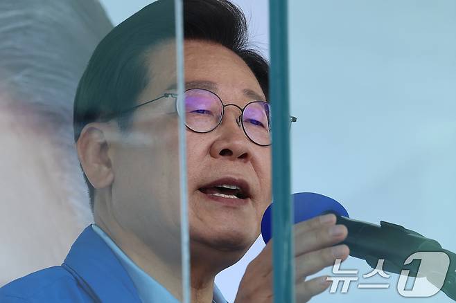 이재명 더불어민주당 대통령 선거 후보. (공동취재) 2025.5.26/뉴스1 ⓒ News1 안은나 기자