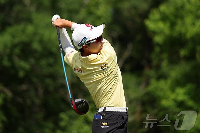 US 여자 오픈 우승에 도전하는 김효주(30). ⓒ AFP=뉴스1