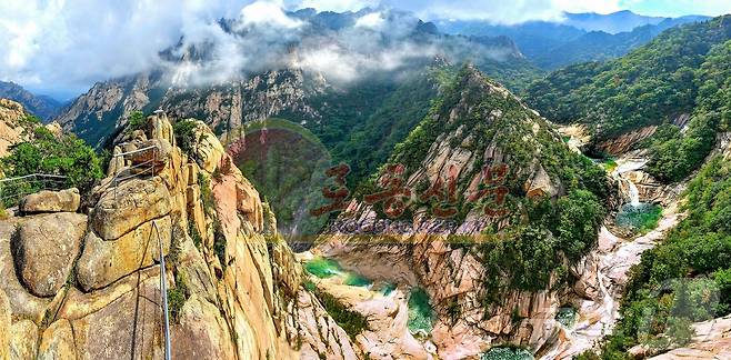 (평양 노동신문=뉴스1) = 북한 금강산. [국내에서만 사용가능. 재배포 금지. DB 금지. For Use Only in the Republic of Korea. Redistribution Prohibited] rodongphoto@news1.kr