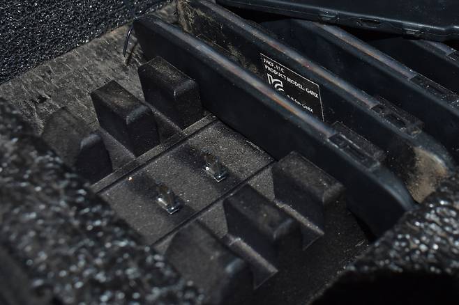 충전이 가능한 피치컴 보관 케이스. 사진제공=무로이 마사야