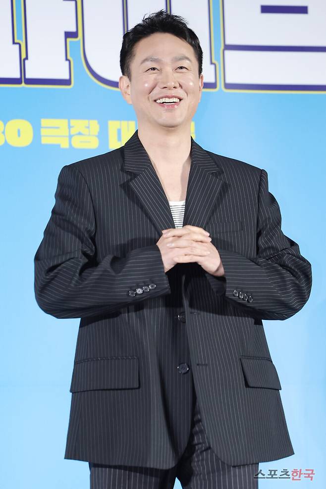 영화 '하이파이브' 제작보고회에 참석한 배우 오정세. 25.05.12 ⓒ이혜영 기자 lhy@hankooki.com
