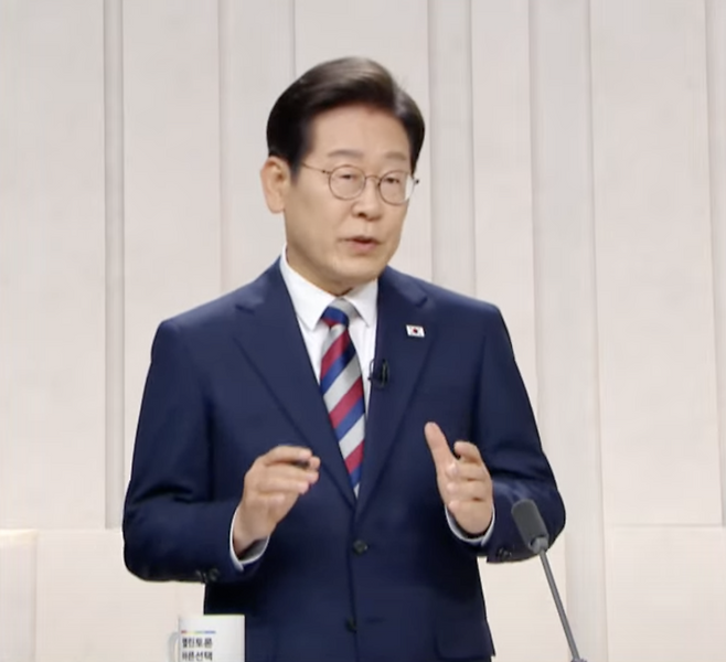 TV토론회 3차. 채널A 화면 캡쳐