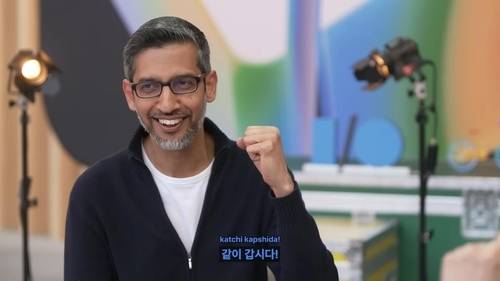 순다르 피차이 구글 최고경영자 (구글코리아 제공)