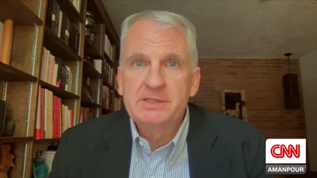 미국 역사가 스나이더 인터뷰. CNN 방송 인터뷰 캡처