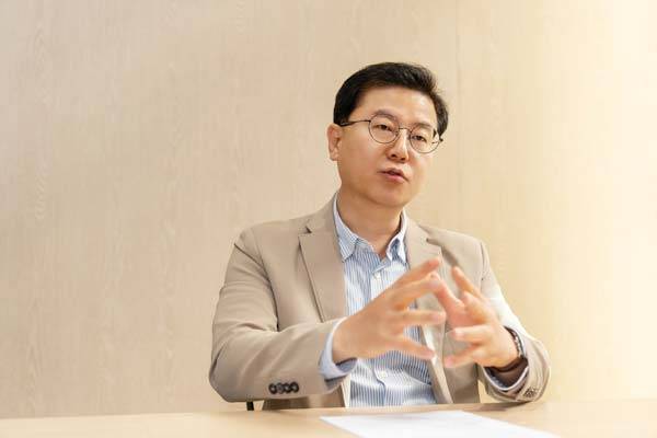 한국건선협회 김성기 회장/사진=김지아 객원기자