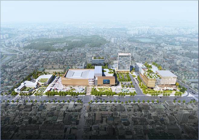전주 마이스복합단지 조감도. 전주시 제공