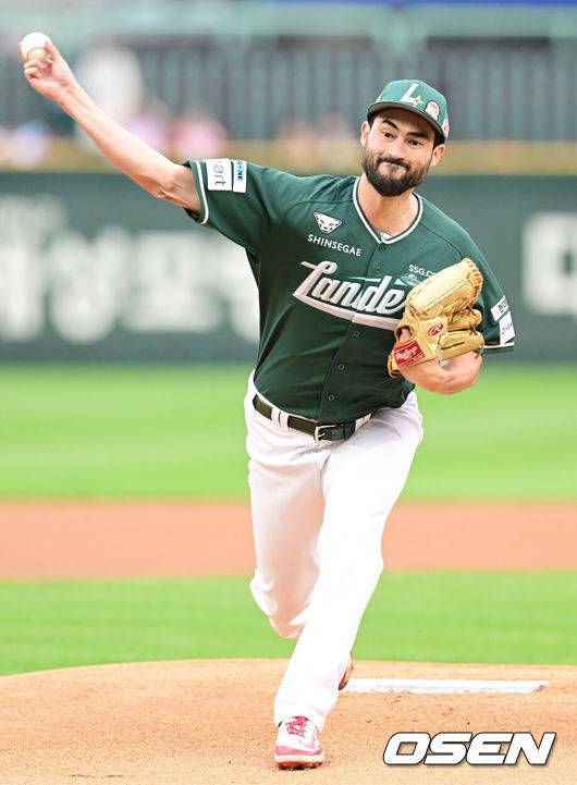 SSG 랜더스 미치 화이트. /OSEN DB