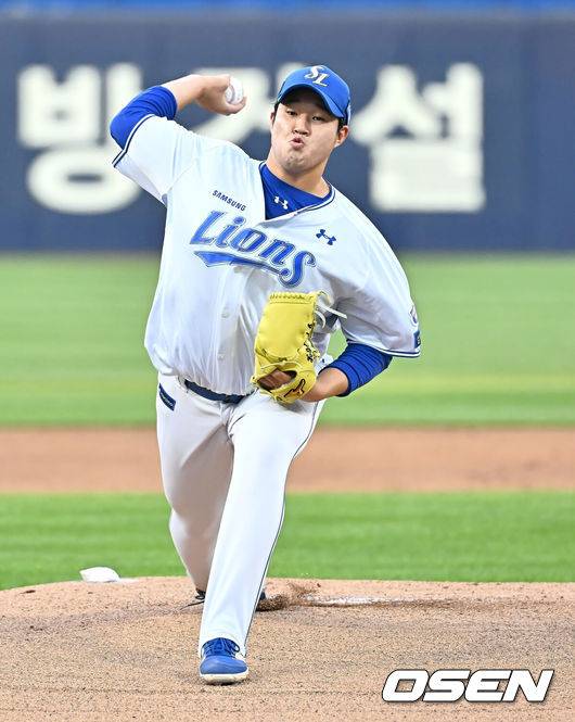 [OSEN=대구, 이석우 기자] 삼성 라이온즈 김대호 092 2025.04.25 / foto0307@osen.co.kr