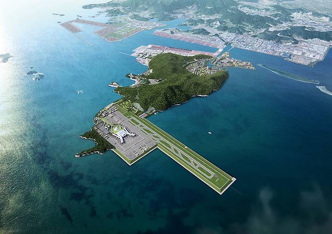 가덕신공항 조감도 ⓒ부산시