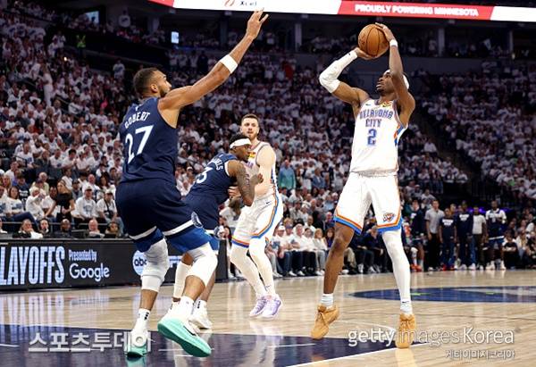 루디 고베어-샤이 길저스 알렉산더 / 사진=GettyImages 제공