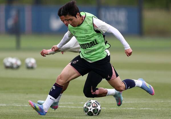 ▲ 파리 생제르맹 이강인. ⓒ연합뉴스/AFP