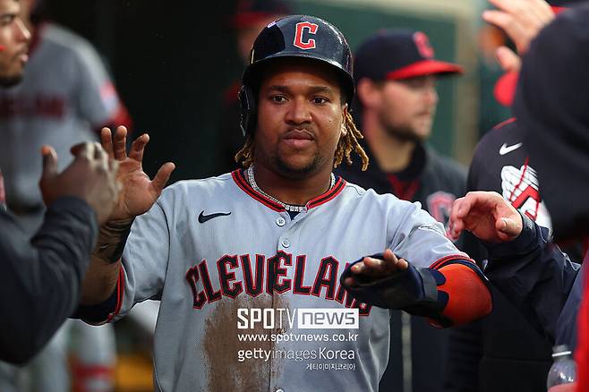 ▲ 클리블랜드 가디언스의 프랜차이즈 스타 호세 라미레스.