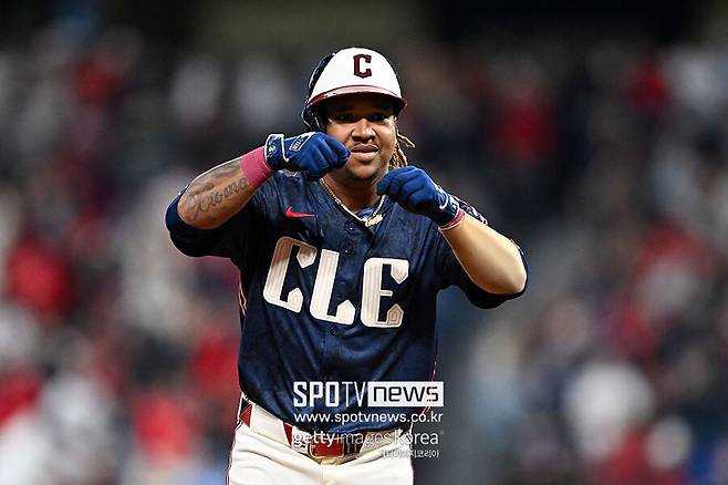 ▲ 클리블랜드 가디언스 호세 라미레스.