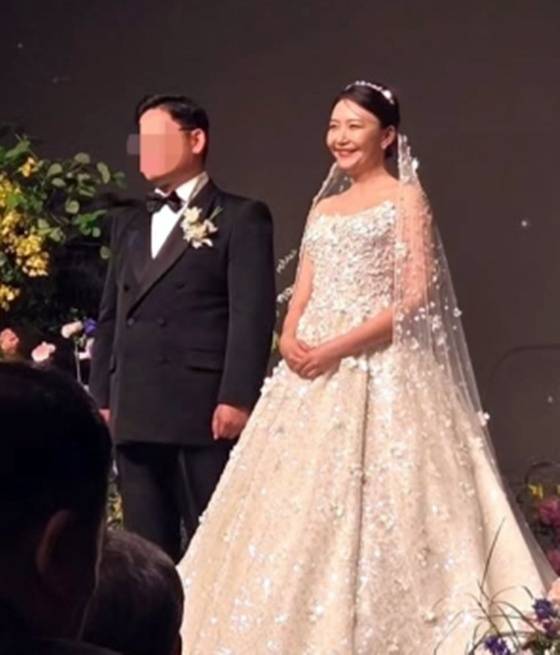 임성언 부부 결혼식 현장 /사진=탤런트 김사희 인스타그램 캡처